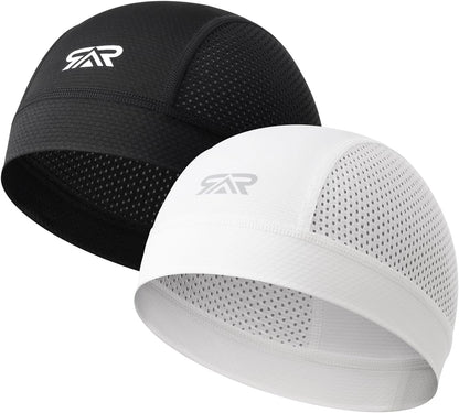 2 Pcs Cooling Breathable Mesh Skull Cap 