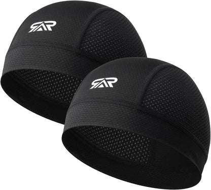 2 Pcs Cooling Breathable Mesh Skull Cap 